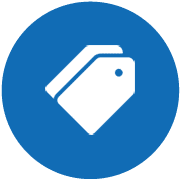 Icons on circles_Blue - manage exemtions